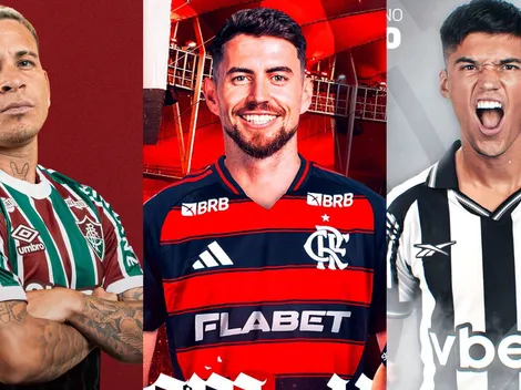 Veja: reforços de Flamengo, Fluminense, Botafogo e Palmeiras para o Mundial