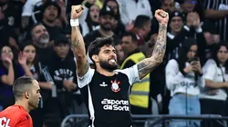 Yuri Alberto jogador do Corinthians comemora seu gol durante partida contra o Novorizontino - Foto: Fabio Giannelli/AGIF