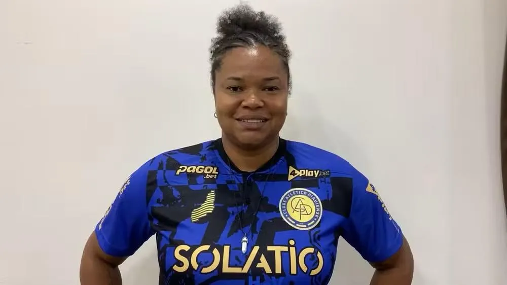 Renata Costa, técnica do Atlético-PI feminino. Foto: Reprodução/Atlético-PI