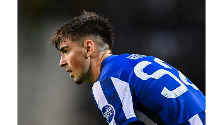 PORTO, PORTUGAL - OCTOBER 24: Martim Fernandes of FC Porto looks on during the UEFA Europa League 2024/25 League Phase MD3 match between FC Porto and TSG 1899 Hoffenheim at Estadio do Dragao on October 24, 2024 in Porto, Portugal. (Photo by Octavio Passos/Getty Images)