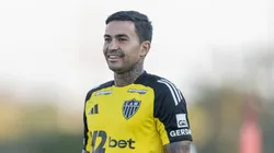 Dudu em treinamento do Galo