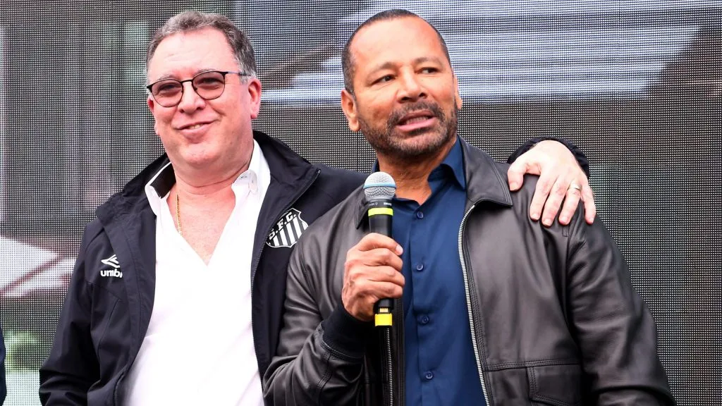 Neymar Pai e Marcelo Teixeira