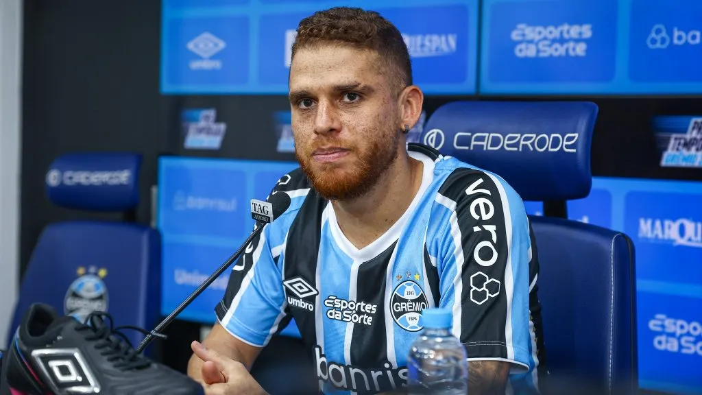 Cuellar faz preparação especial no Grêmio – FOTO: LUCAS UEBEL/GREMIO FBPA