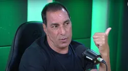 Edmundo mostrou sua insatisfação com o futebol do Gigante da Colina