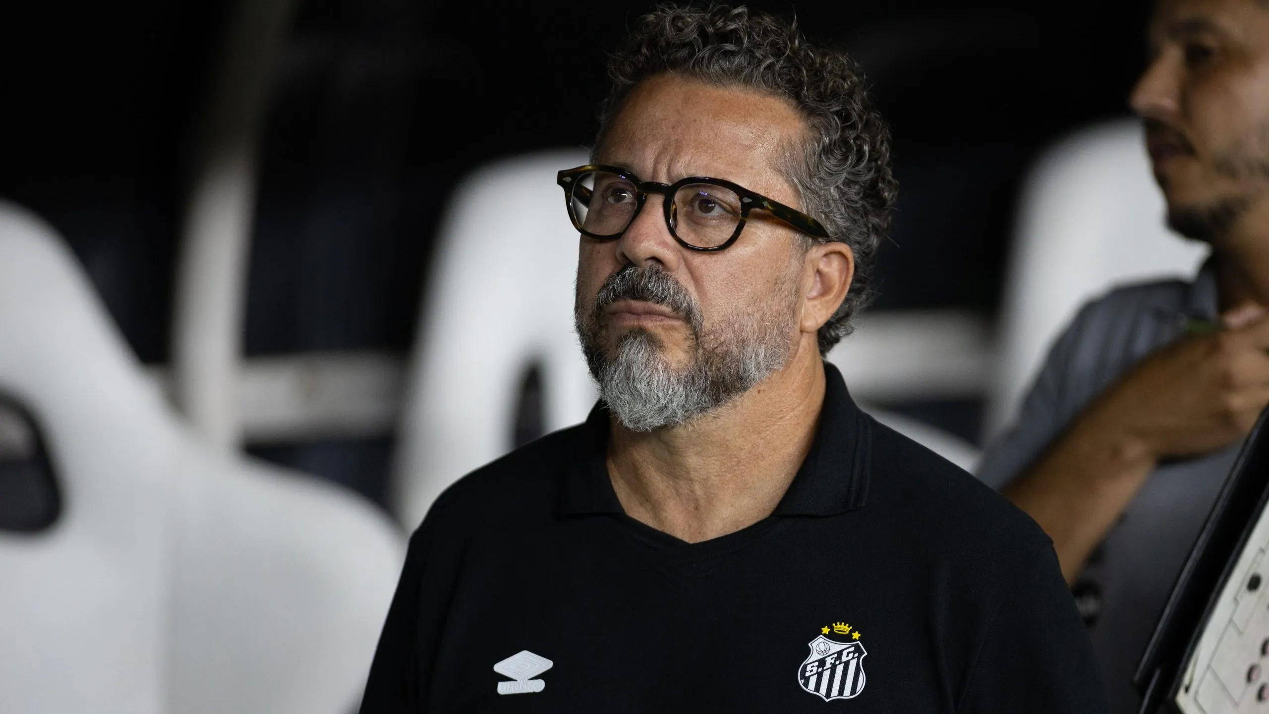 Cleber Xavier elogiou Santos na vitória sobre o Fortaleza. Foto: Baggio Rodrigues/AGIF