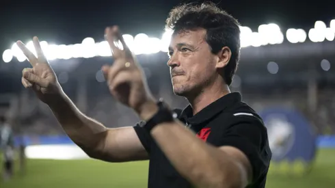 Fernando Diniz foi elogiado pelos torcedores. Foto: Jorge Rodrigues/AGIF