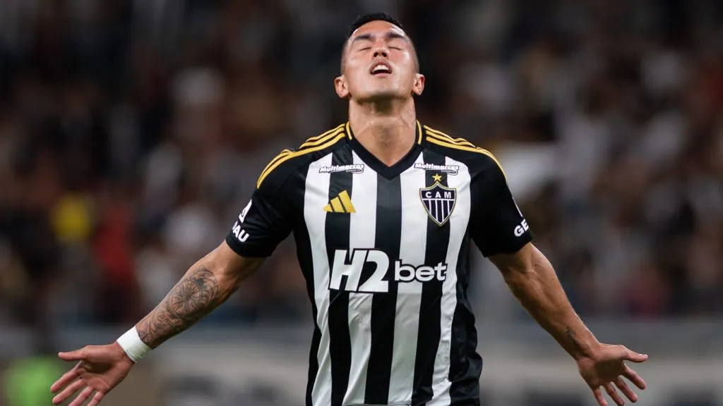 Cuello é peça-chave do Galo – Foto: Alessandra Torres/AGIF