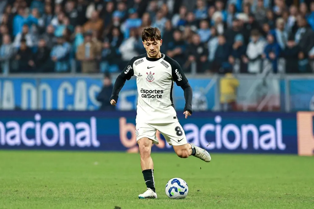 Rodrigo Garro é um dos maiores destaques no elenco do Timão -Foto: Maxi Franzoi/AGIF.