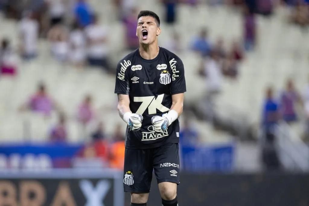 Brazão comemorando o resultado no Nordeste. Foto: Baggio Rodrigues/AGIF