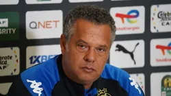 Treinador do time tunisiano durante coletiva