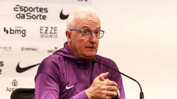 Dorival na coletiva pós-jogo em Porto Alegre