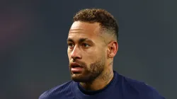 Neymar com a camisa do PSG em jogo da Champions League. Foto: Buda/Getty Images