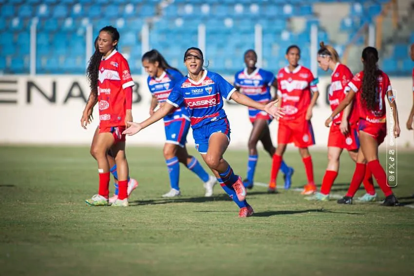 Fortaleza vence e avança na Copa do Brasil feminina. Foto: João Moura/Fortaleza EC