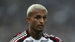 Wesley durante partida do Fla contra o Vasco.