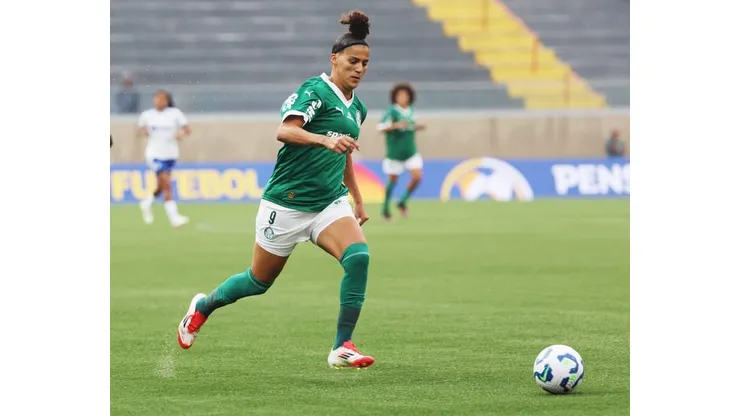 Amanda Gutierres, artilheira do Palmeiras. Foto: Fabio Menotti/Palmeiras