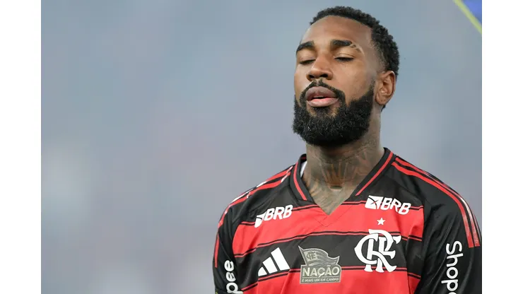 RJ - RIO DE JANEIRO - 10/05/2025 - BRASILEIRO A 2025, FLAMENGO X BAHIA - Gerson jogador do Flamengo durante partida contra o Bahia no estadio Maracana pelo campeonato Brasileiro A 2025. Foto: Thiago Ribeiro/AGIF