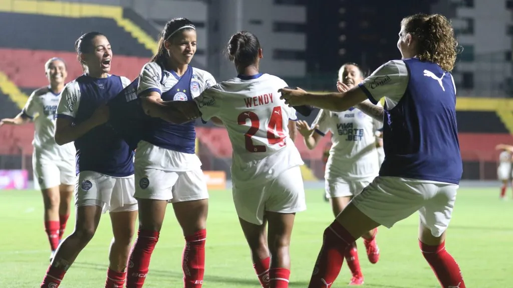 Bahia no Brasileirão Feminino. Foto: Marlon Costa/AGIF