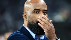 SP - SAO PAULO - 01/06/2025 - BRASILEIRO A 2025, CORINTHIANS X VITORIA - Fabinho Soldado diretor do Corinthians durante aquecimento antes da partida contra o Vitoria no estadio Arena Corinthians pelo campeonato Brasileiro A 2025. Foto: Fabio Giannelli/AGIF