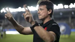 Fernando Diniz, técnico do Vasco, durante partida contra o Fortaleza no estadio Sao Januario pelo campeonato Brasileiro A 2025. Foto: Jorge Rodrigues/AGIF