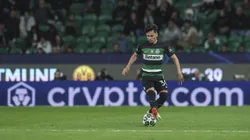 LISBON, PORTUGAL - FEBRUARY 12: Biel Teixeira of Sporting CP makes is debut in Sporting CP team during the UEFA Champions League 2024/25 League Knockout Play-off First Leg match between Sporting Clube de Portugal and Borussia Dortmund at on February 12, 2025 in Lisbon, Portugal. (Photo by Carlos Rodrigues/Getty Images)