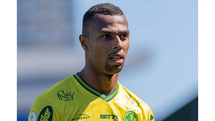 SC - CHAPECO - 29/07/2023 - BRASILEIRO B 2023, CHAPECOENSE X MIRASSOL - Luiz Otavio jogador do Mirassol durante partida contra o Chapecoense no estadio Arena Conda pelo campeonato Brasileiro B 2023. Foto: Liamara Polli/AGIF