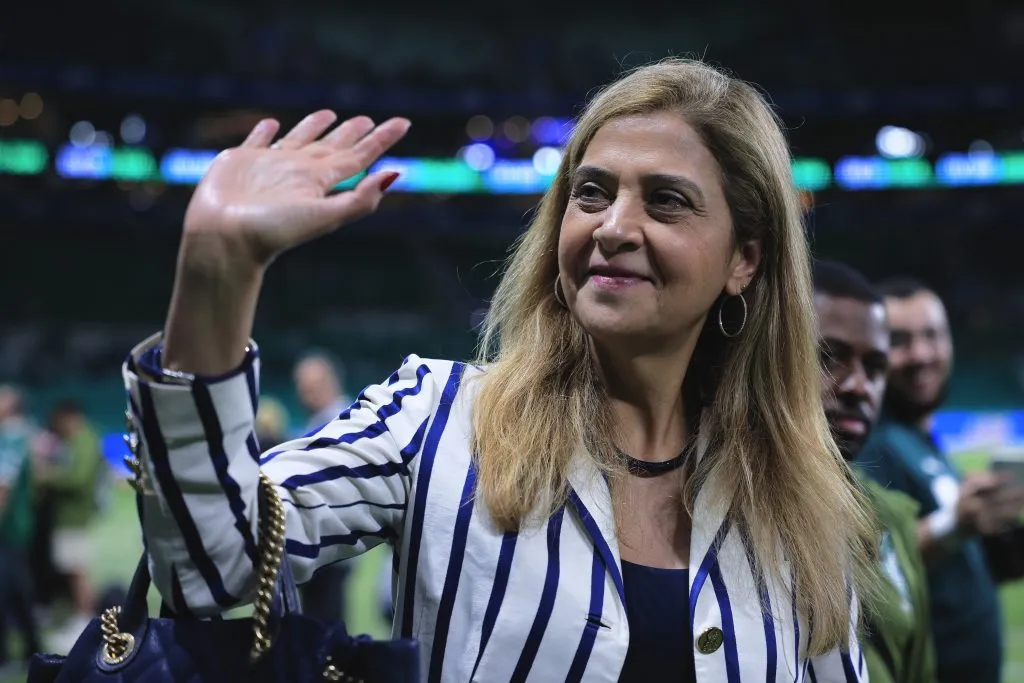 Leila Pereira é destaque no The Guardian às vésperas do Mundial de Clubes da FIFA. Foto: Ettore Chiereguini/AGIF