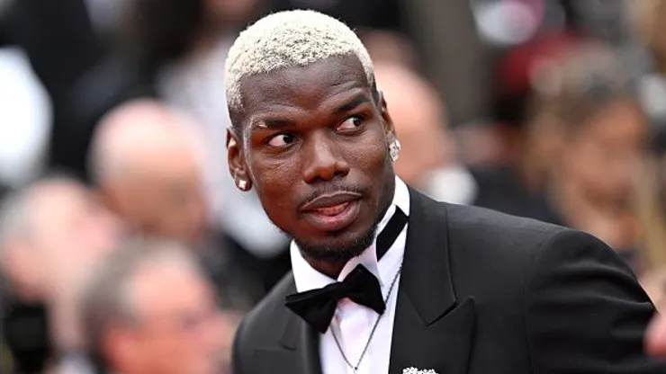 Pogba durante o 78th Festival de Cannes. Foto: Gareth Cattermole