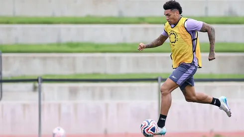 Jesus. Treino do Botafogo no Westmont College. 12 de Junho de 2025, Santa Barbara, Estados Unidos Foto: Vitor Silva/Botafogo. Igor Jesus em treino do Botafogo no Westmont College. 12 de Junho de 2025, Santa Barbara, Estados Unidos - Foto: Vitor Silva/Botafogo.