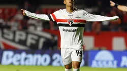 Ryan Francisco, do São Paulo (Créditos: Rubens Chiri e Paulo Pinto/Saopaulofc.net)