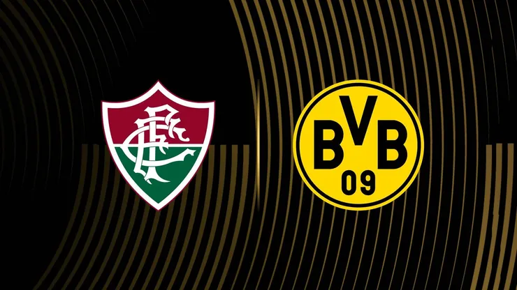 Fluminense x Dortmund. Foto: DAZN
