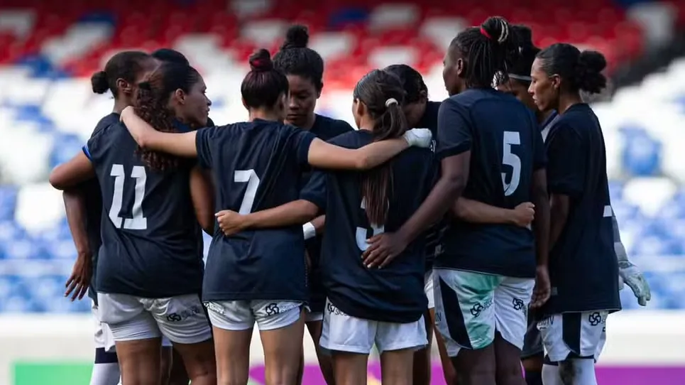 Jogadoras do time feminino do Remo