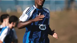 Jovem Bruno Alves durante jogo do sub-20 do Cruzeiro (Fotos: Gustavo Martins/ Cruzeiro)
