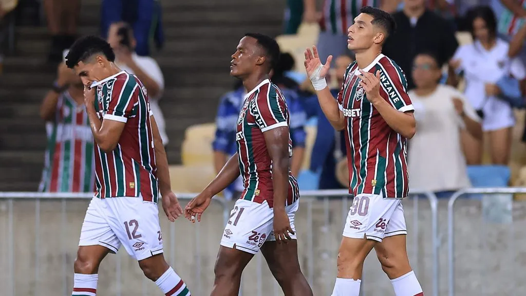 Equipe do Fluminense pela Sul-Americana