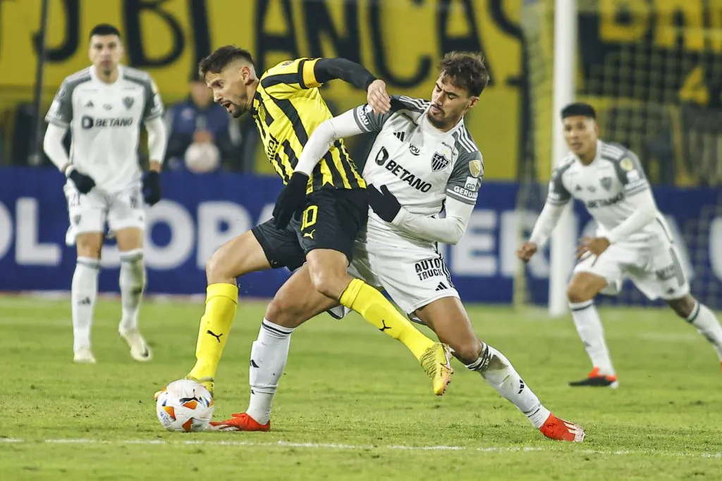 Igor Gomes em ação pelo Atlético Mineiro. (Photo by Ernesto Ryan/Getty Images)