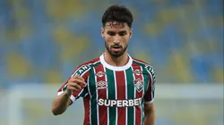 Matheus Martinelli of Fluminense controls the ball during the match between Fluminense and Vitoria as part of Brasileirao 2025 at Maracana Stadium on April 20, 2025 in Rio de Janeiro, Brazil. (Photo by Buda Mendes/Getty Images)
