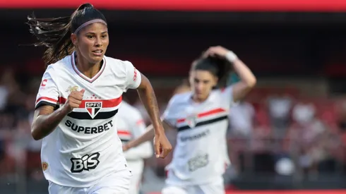 Jogadoras São Paulo. Foto: Marcello Zambrana/AGIF
