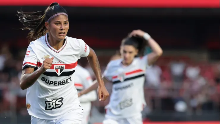 Jogadoras São Paulo. Foto: Marcello Zambrana/AGIF