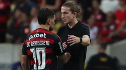 Filipe Luis e Arrasceta do Flamengo - (Photo by Wagner Meier/Getty Images)