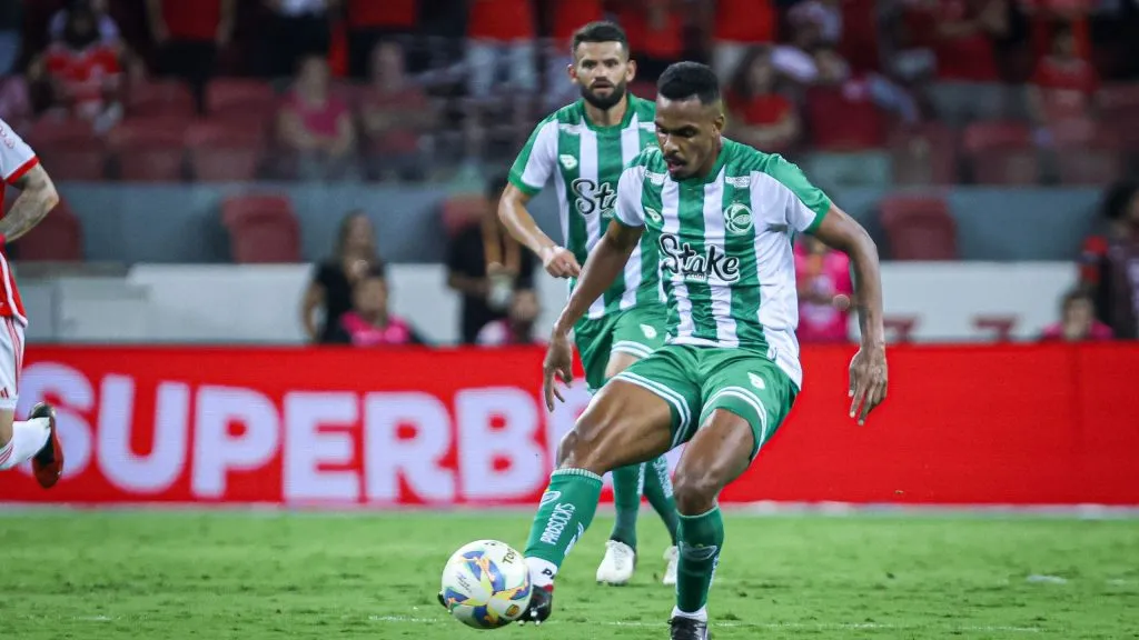 Caíque no Juventude. Foto: Maxi Franzoi/AGIF