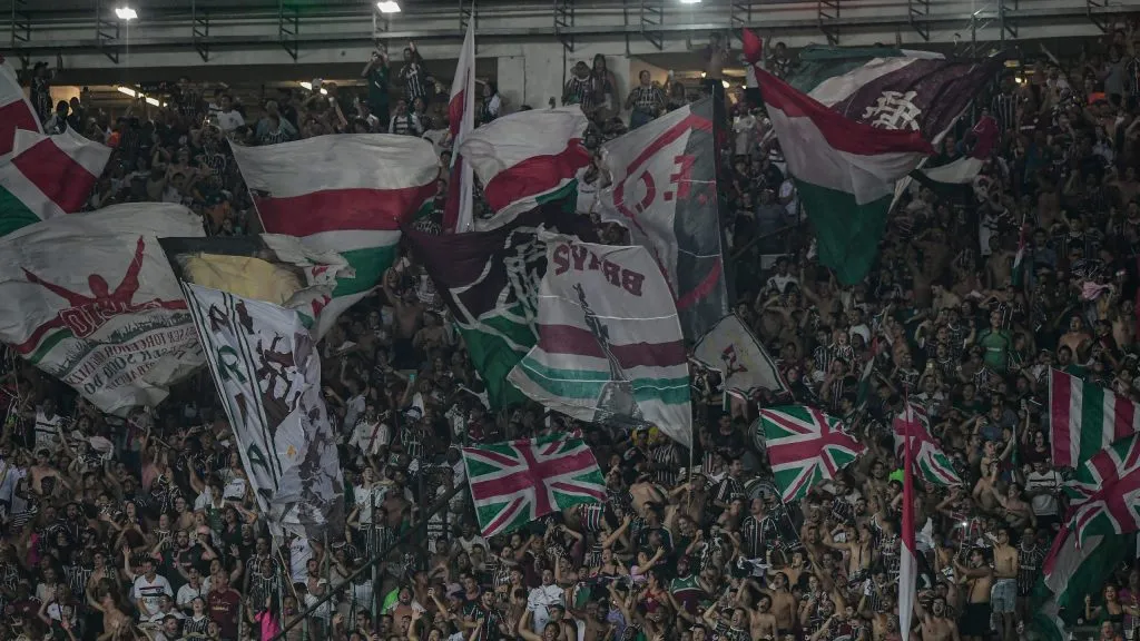 Torcida do Fluminense. Foto: Thiago Ribeiro/AGIF