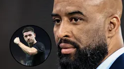 Fabinho Soldado é o homem forte no departamento de futebol do Timão. Fotos: Marcello Zambrana/AGIF e Fabio Giannelli/AGIF.