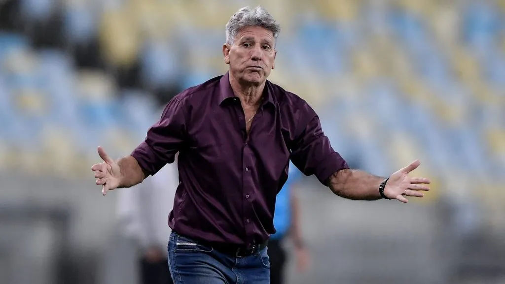 Renato Gaúcho técnico do Fluminense durante partida contra o Bragantino,Foto: Thiago Ribeiro/AGIF