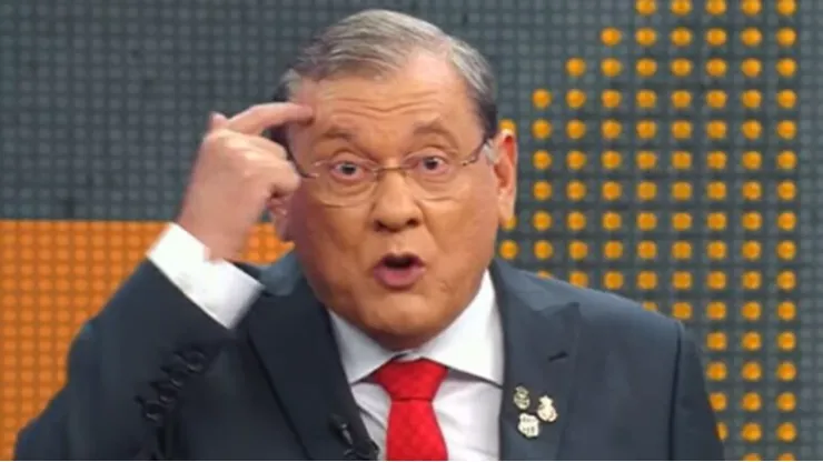 Milton Neves, jornalista da UOL - Foto: Reprodução/YouTube/Band)