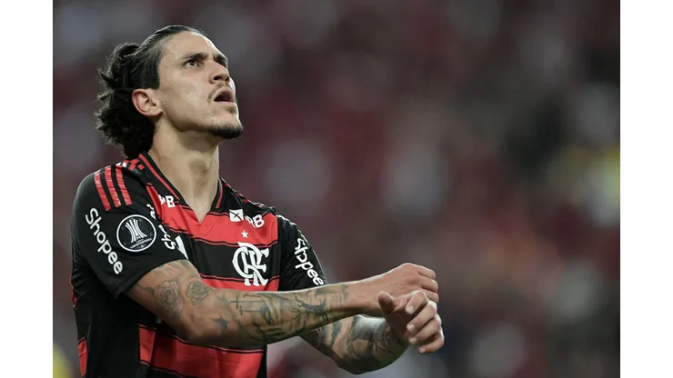 Pedro foi criticado pelo técnico do Flamengo - Foto: Thiago Ribeiro/AGIF.