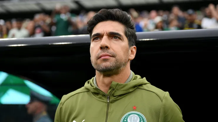 Abel Ferreira também está de olho no próximo jogo na competição. Photo by David Ramos/Getty Images