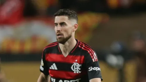Jorginho, meio-campista do Flamengo, contra o Espérance no Mundial de Clubes