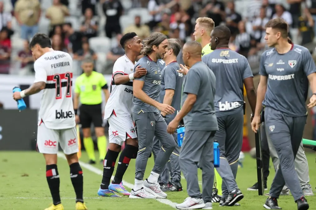 Luis Zubeldia, tinha um carinho especial pelo Sao Paulo e fez o que pôde dentro das peças-chave que tinha a disposição no elenco. Foto: Gilson Lobo/AGIF