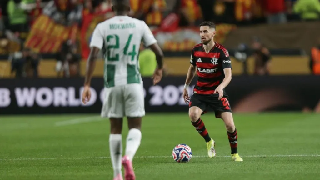 Jorginho durante Flamengo x Esperánce – Foto: Gilvan de Souza/Flamengo