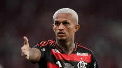 RJ - RIO DE JANEIRO - 18/05/2025 - BRASILEIRO A 2025, FLAMENGO X BOTAFOGO - Wesley jogador do Flamengo durante partida contra o Botafogo no estadio Maracana pelo campeonato Brasileiro A 2025. Foto: Thiago Ribeiro/AGIF