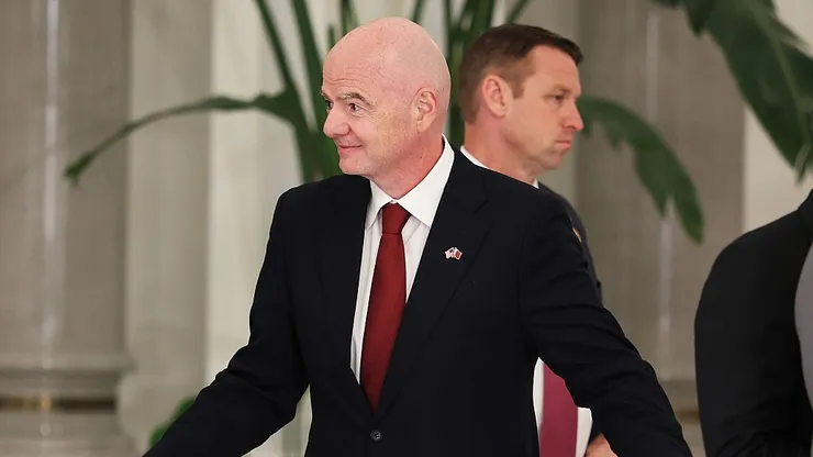 Gianni Infantino, presidente da FIFA. Foto: Win McNamee/Getty Images.